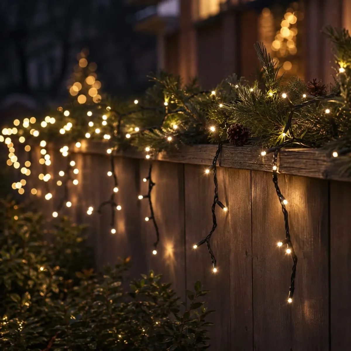 Kabellose USB-Lichterkette 7,4 m 100 LED schwarzes Kabel Duracharge classic Warmweiß - Weihnachts-beleuchtung