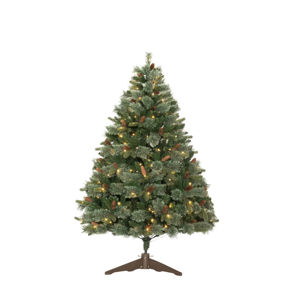 Árbol de Navidad artificial luminoso (H180 cm) Washington Luxe Verde Pino