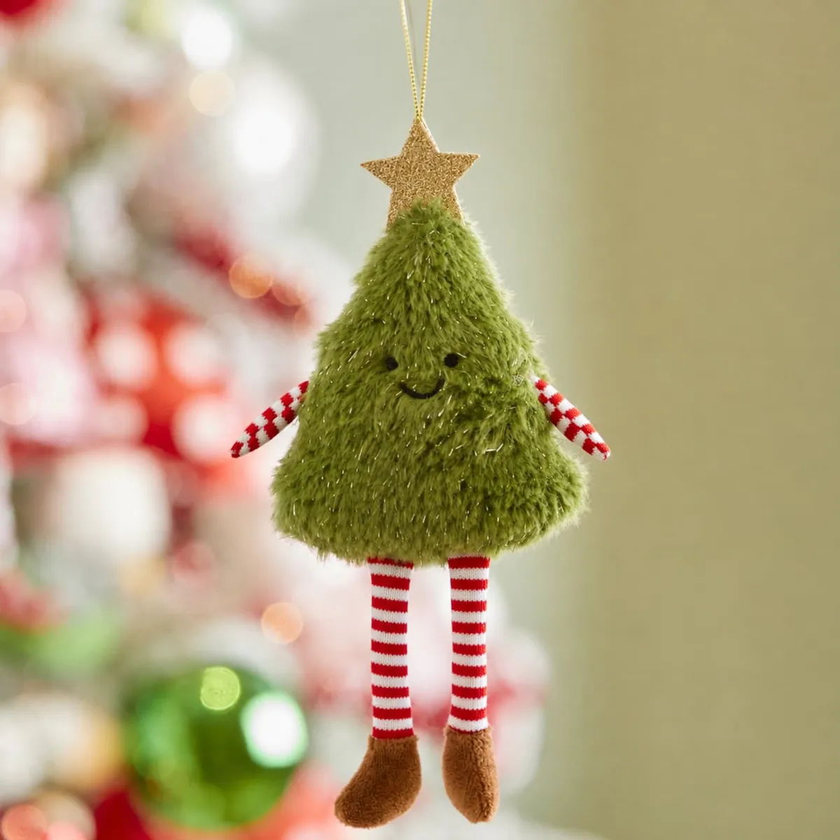 Addobbo natalizio (H21 cm) Signor Albero Verde