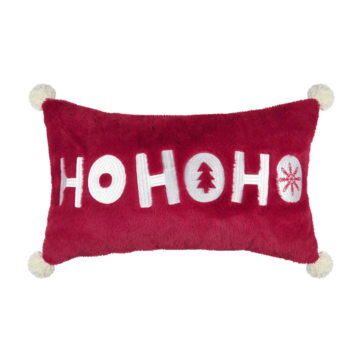 Cuscino di Natale rettangolare (30 x 50 cm) Santa Rosso