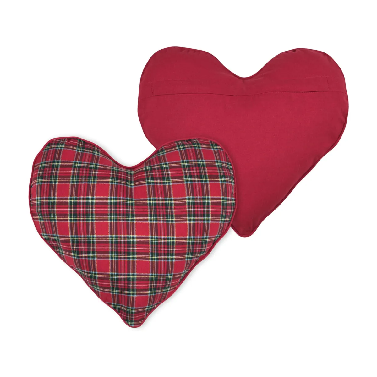 Cuscino di Natale a forma di cuore in cotone (40 x 40 cm) Clark Multicolore