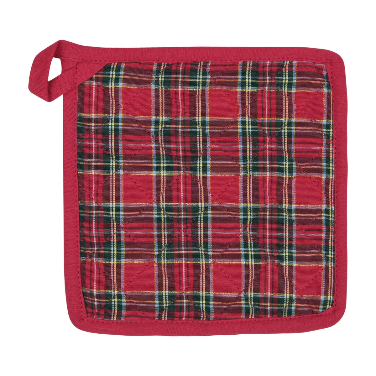 Grembiule e presina di Natale in cotone Clark Multicolore