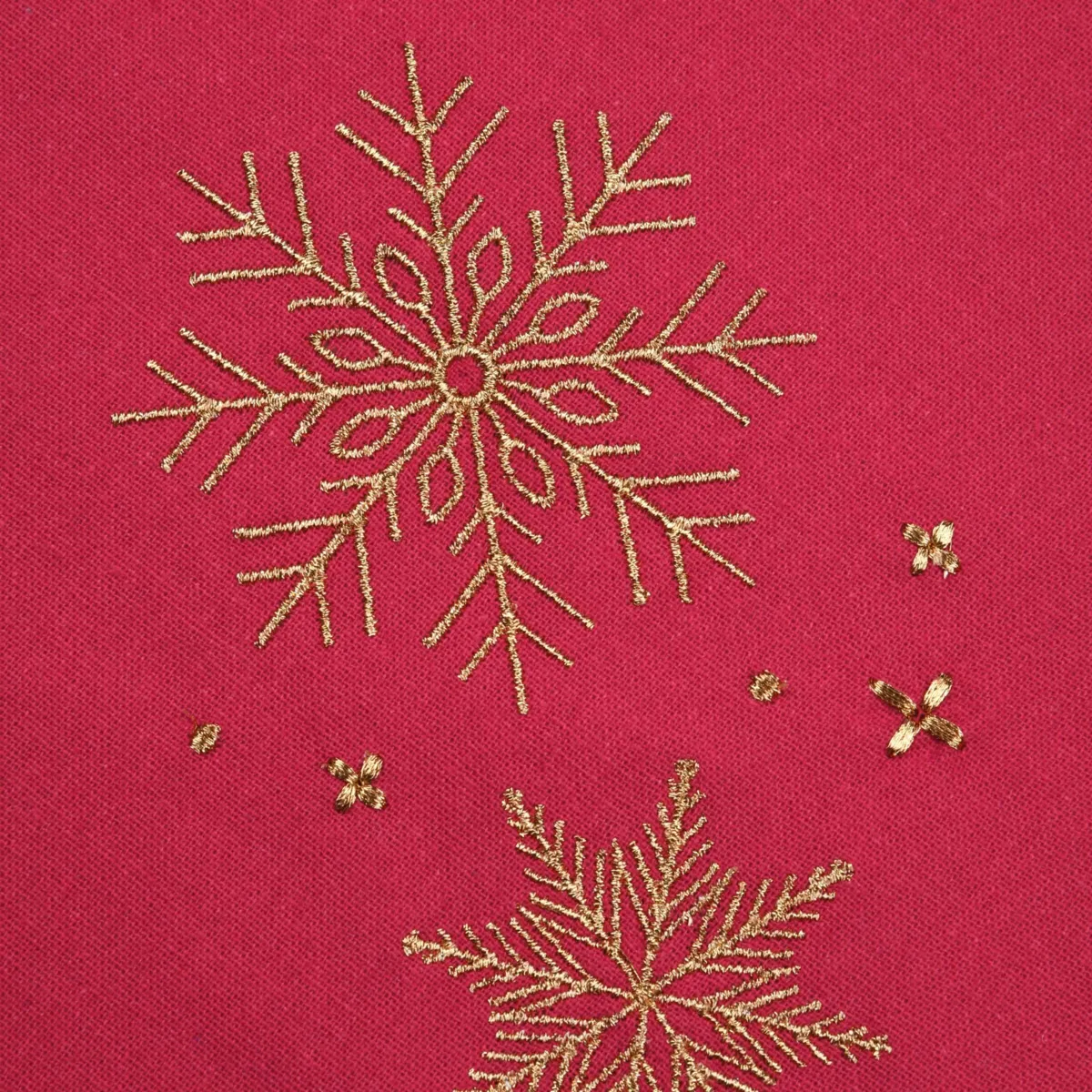 Runner da tavolo in cotone Natale (150 cm) Clark Rosso
