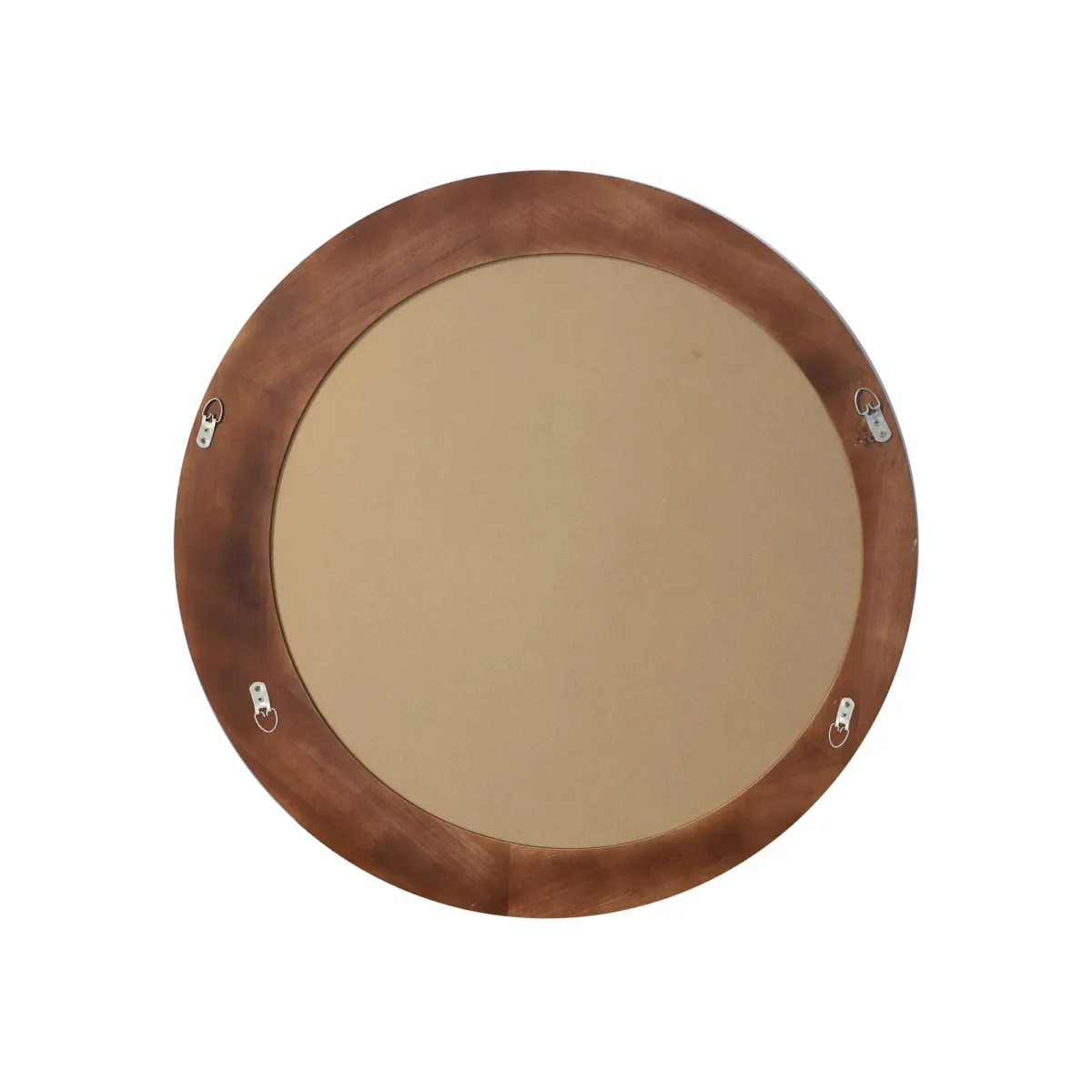Specchio da parete rotondo (75 cm) Sira Naturale