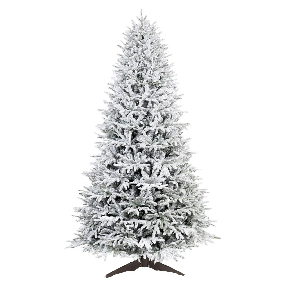 Albero di Natale artificiale (H270 cm) Lucania Verde innevato