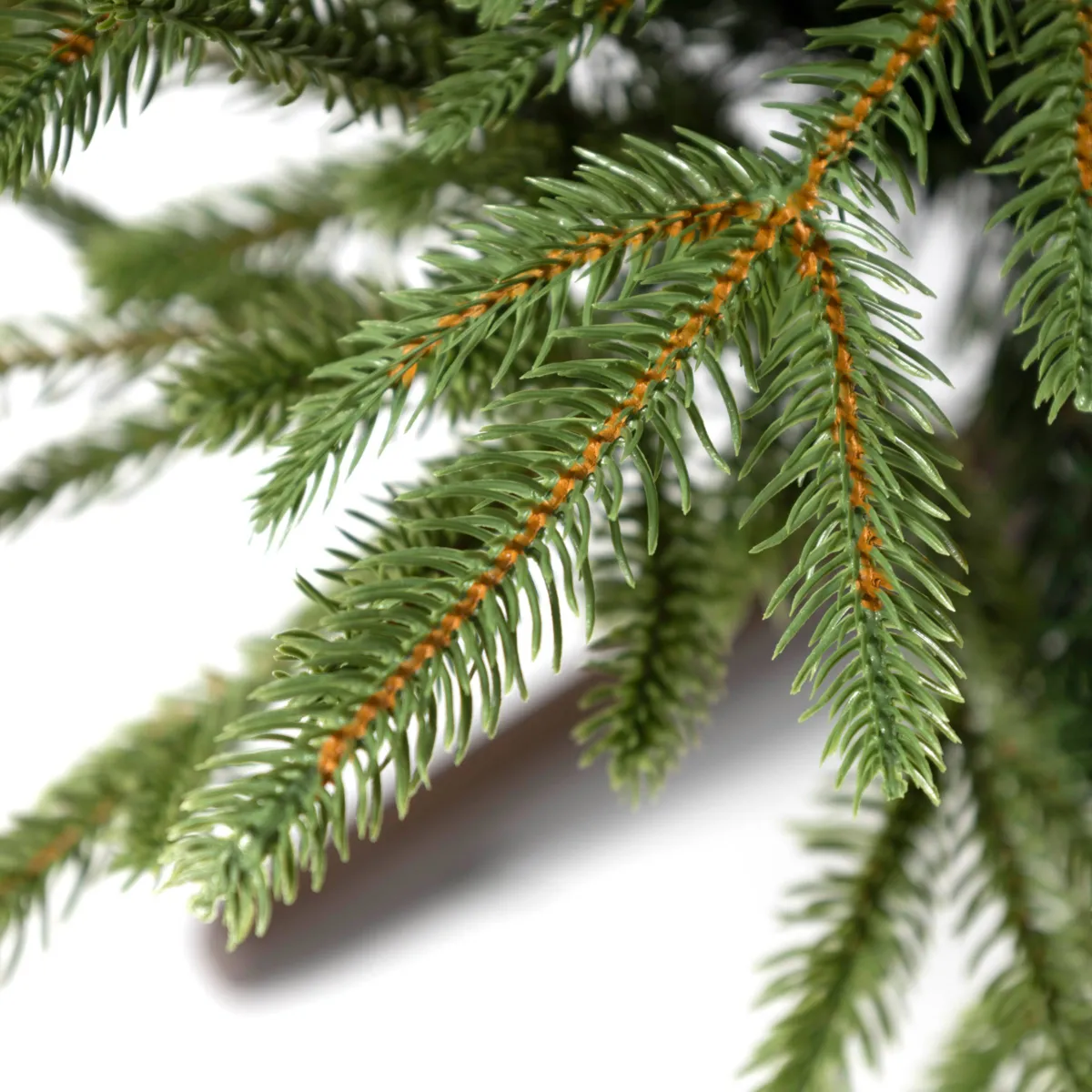 Albero di Natale artificiale (H210 cm) Lucania Verde abete