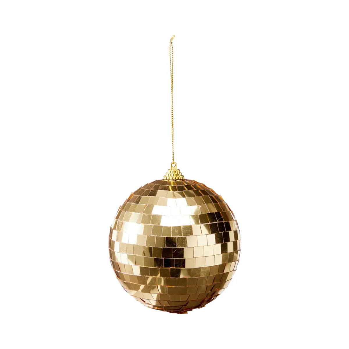 Set di 6 palline (D100 mm) Specchio Oro champagne