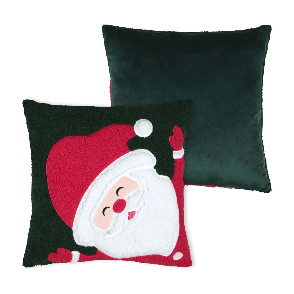 Cuscino di Natale quadrato (45 x 45 cm) Santa Multicolore