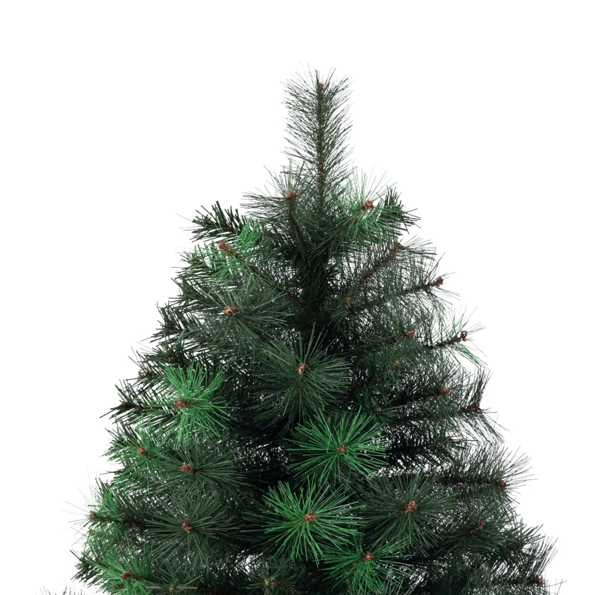 Mezzo albero di Natale artificiale (H150 cm) Edmonton Verde abete
