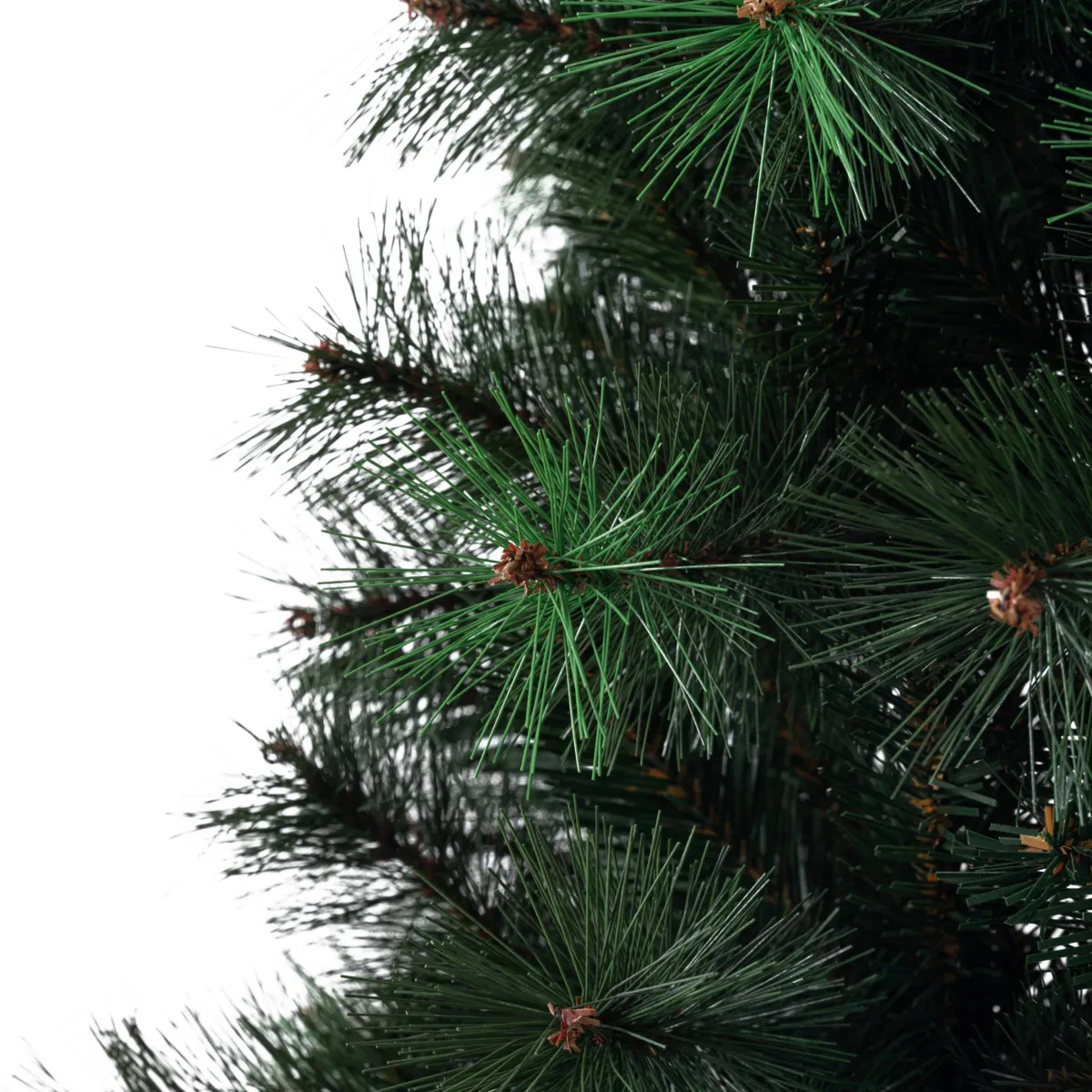 Mezzo albero di Natale artificiale (H150 cm) Edmonton Verde abete