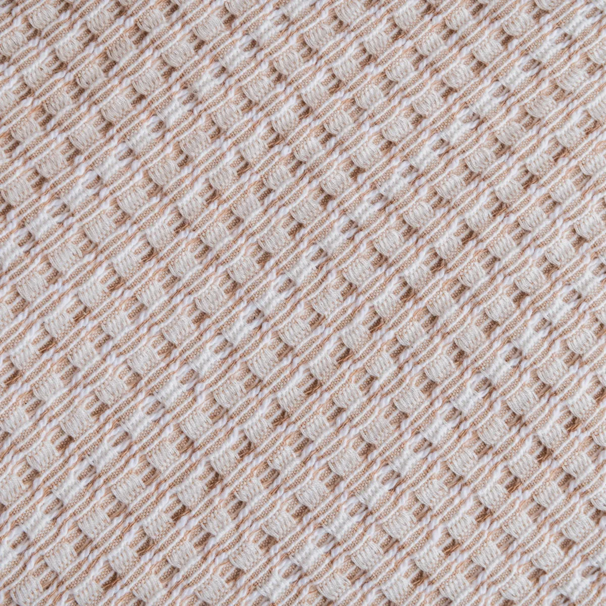 Federa rettangolare in cotone a nido d'ape (50 x 80 cm) Yséa Corda