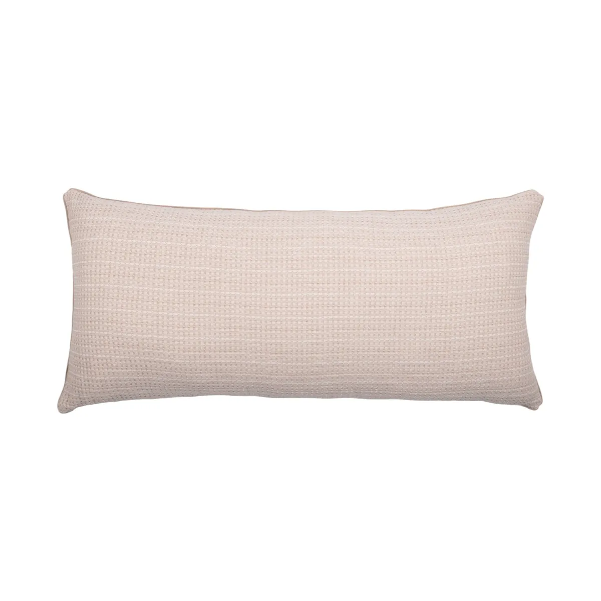 Cuscino rettangolare in cotone a nido d'ape (55 x 110 cm) Yséa Corda