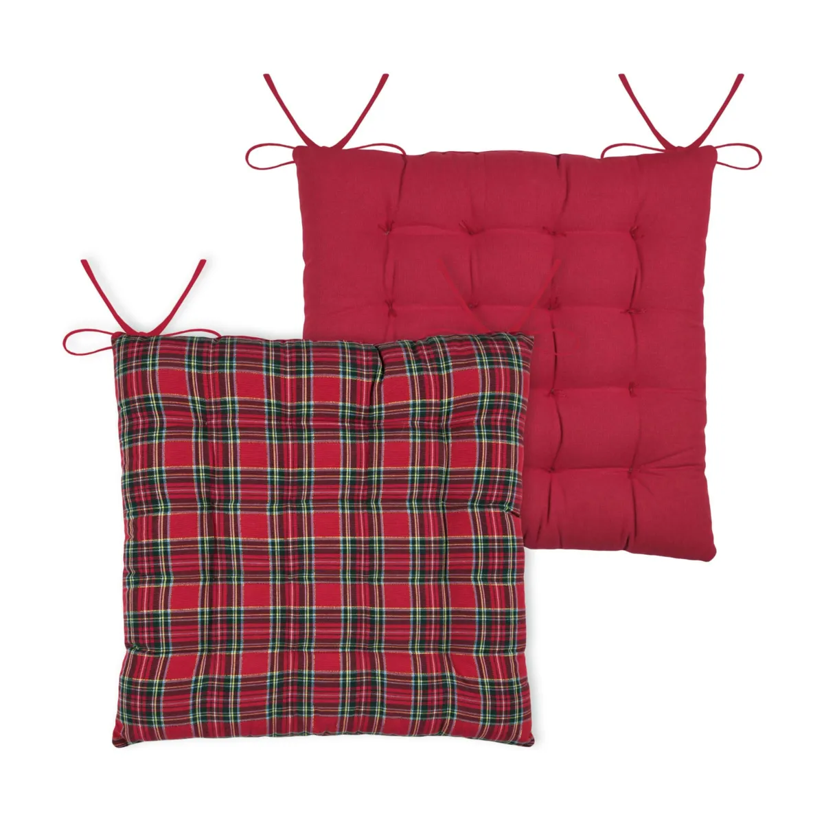 Cuscino per sedia in cotone (38 x 38 cm) Clark Multicolore