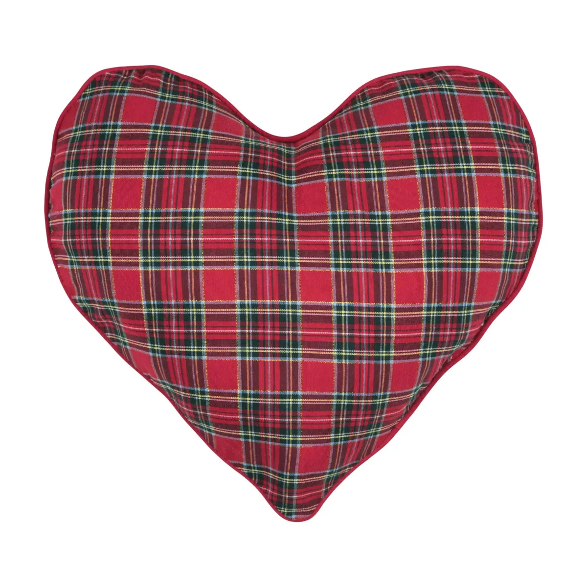 Cuscino di Natale a forma di cuore in cotone (40 x 40 cm) Clark Multicolore