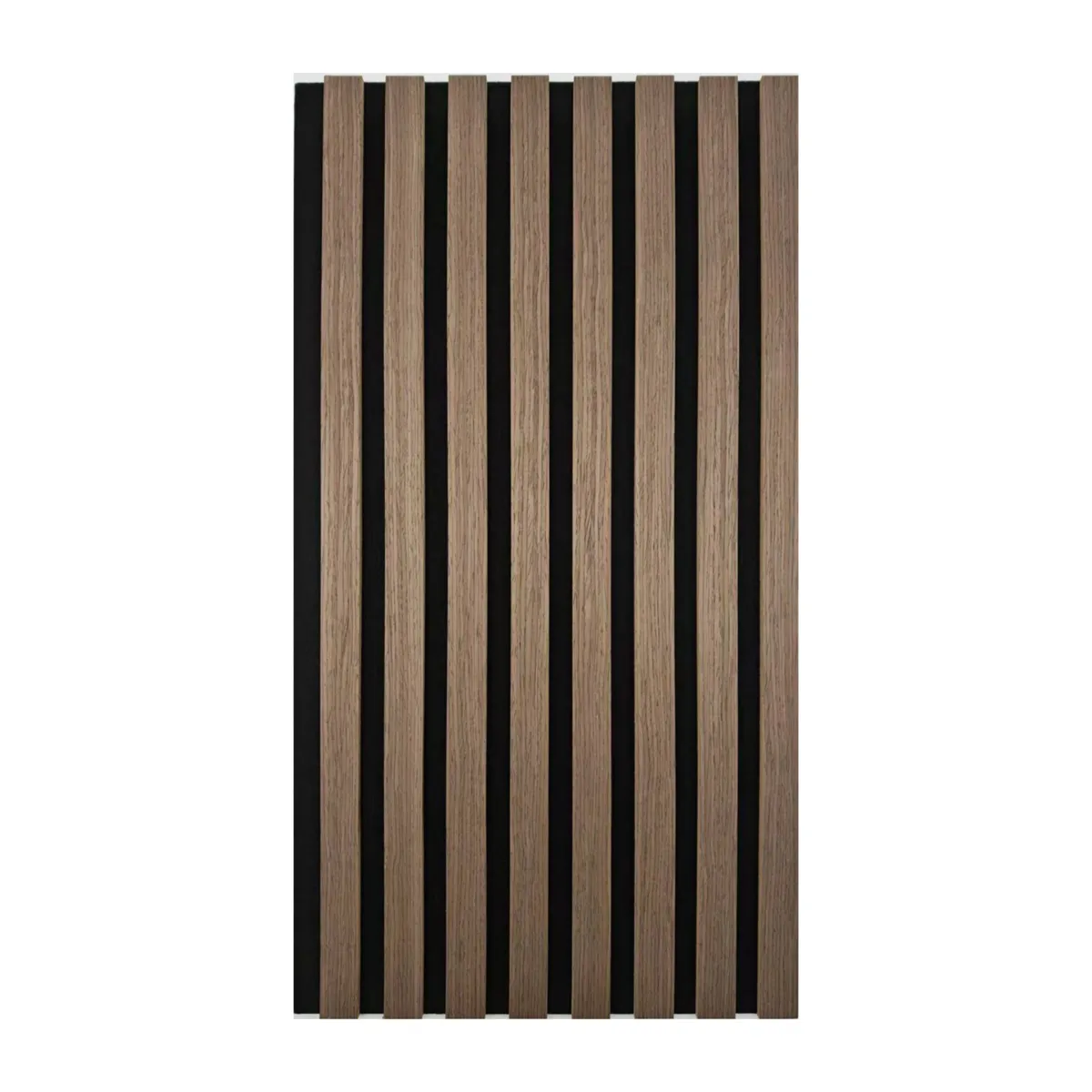 Set di 4 pannelli murali in legno (60 cm) Yaro Naturale
