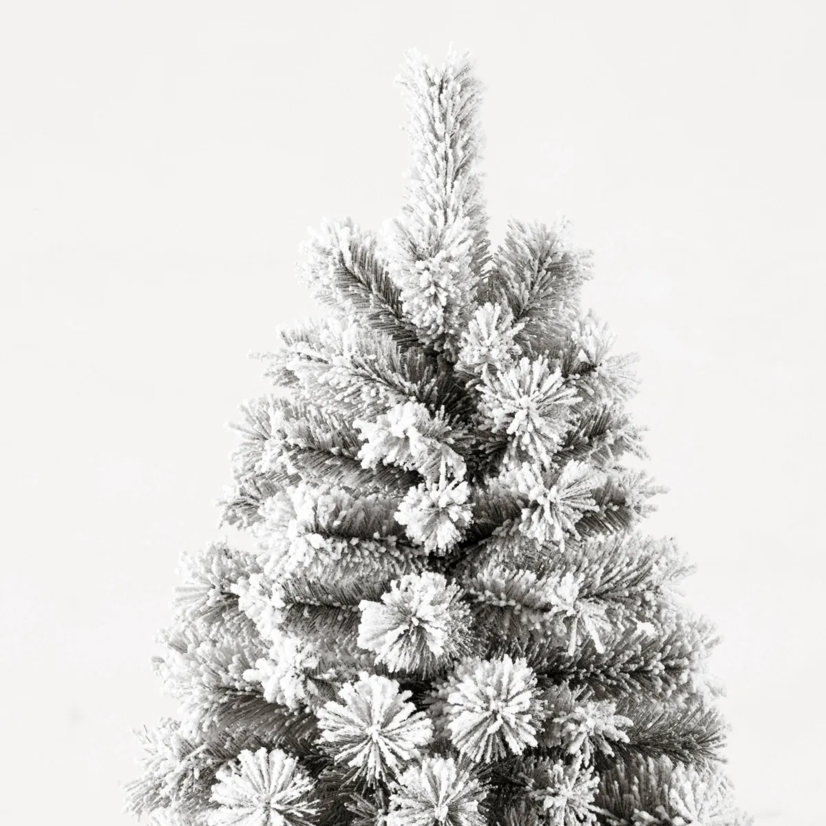 Albero di Natale artificiale Edmonton Alt. 210 cm Verde innevato