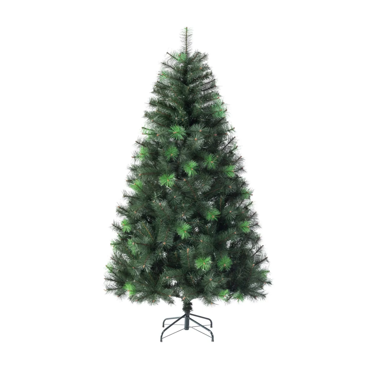 Albero di Natale artificiale Edmonton Alt. 180 cm Verde abete