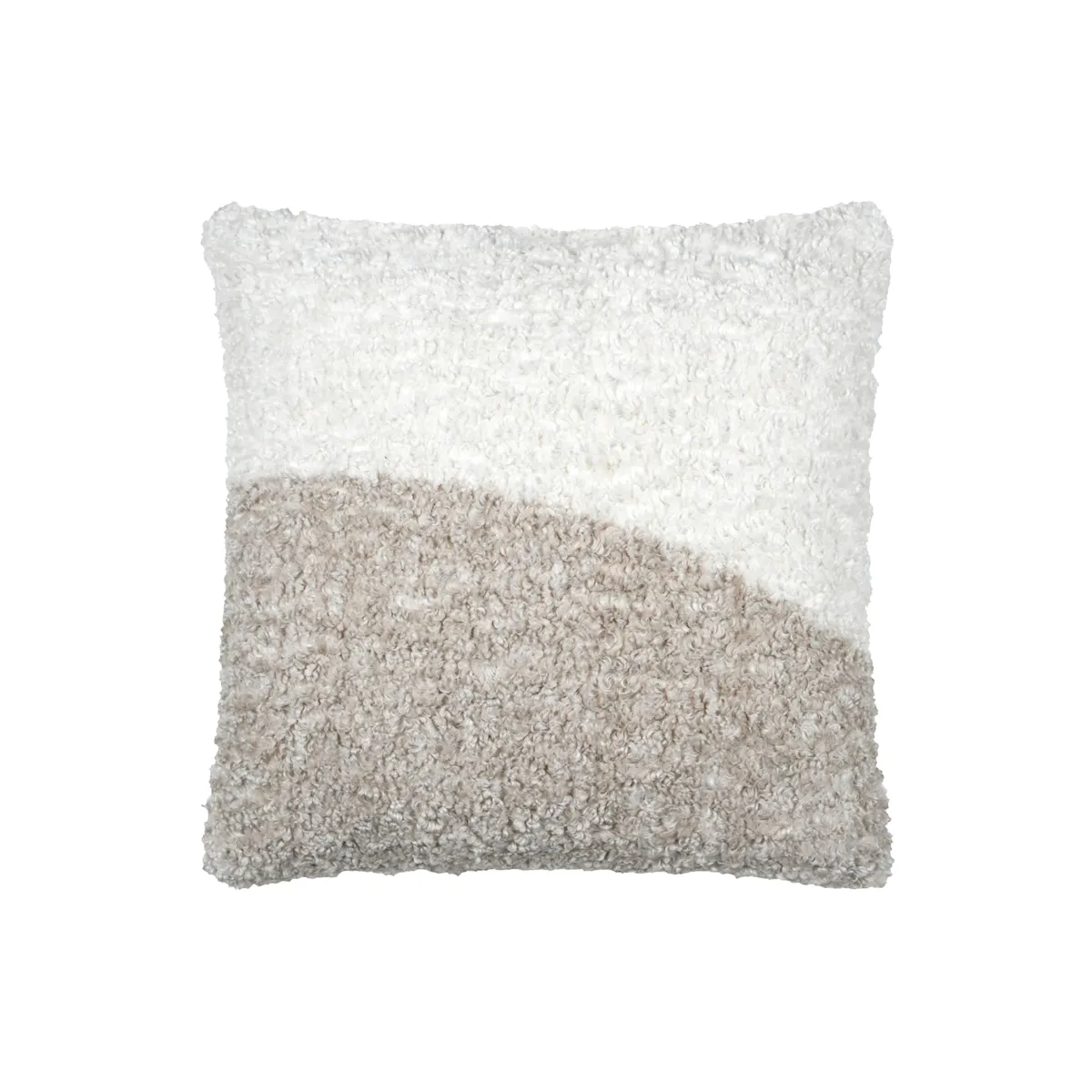 Cuscino quadrato in bouclé (50 x 50 cm) Felidae Ecru