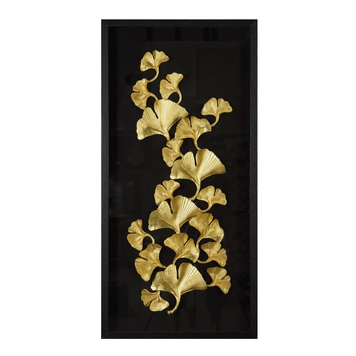 Quadro decorativo in rilievo in resina (60 x 120 cm) Jaya Oro