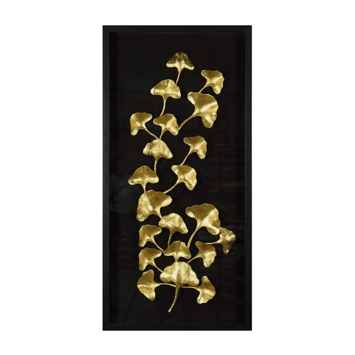 Quadro decorativo in rilievo in resina (60 x 120 cm) Nusa Oro