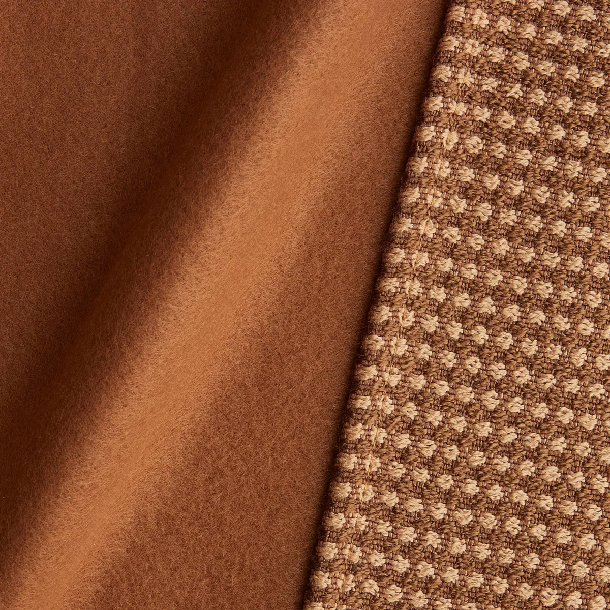 Tenda semi-oscurante termica passanti nascosti (180 x 260 cm) Lona Camel