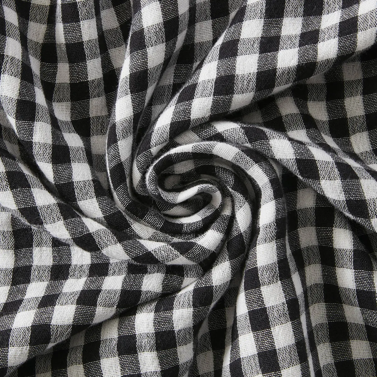 Cuscino rettangolare in garza di cotone (40 x 60 cm) Vickie Nero