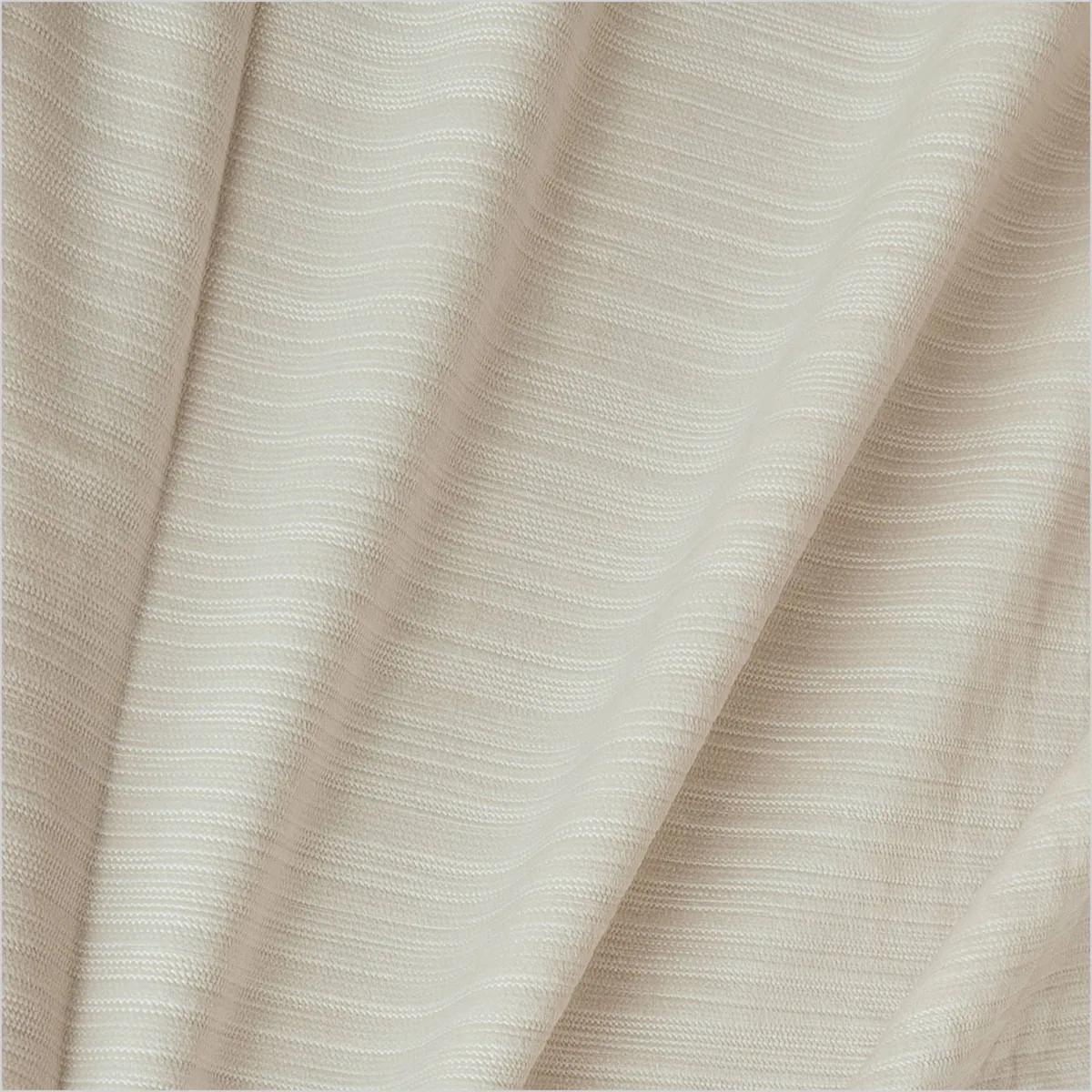 Tenda in velluto goffrato (140 x 180 cm) Maela Beige