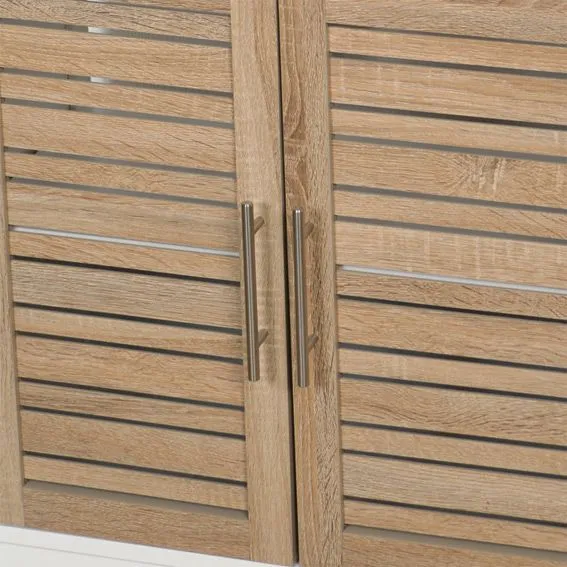 Meuble dessous lavabo Stockholm Bois 3
