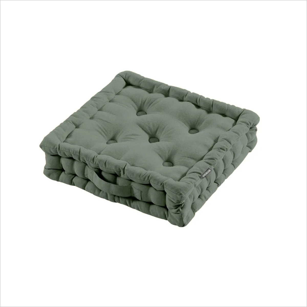 Bodenkissen (40 x H10 cm) Pixel Khaki