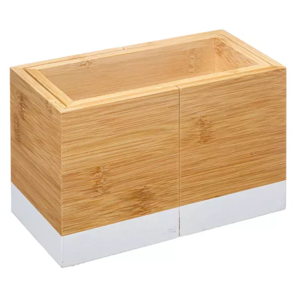 Udvidelig bestikholder Modern Hvid