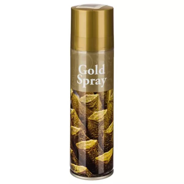 Spraymaling til skabelon Guld 150 ml