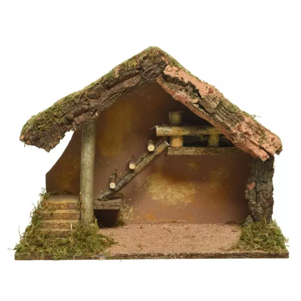 Crèche de Noël vide (H29 cm) Saint-Maxime