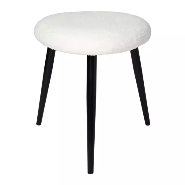 B�rnestol Bouclette Hvid