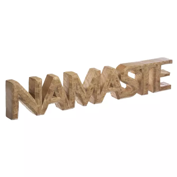 Woord hout Namaste Naturel