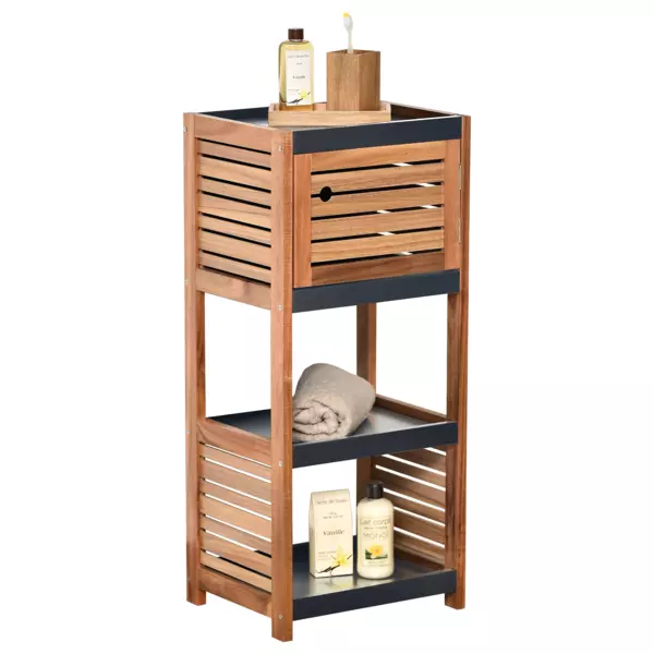 Opbevaringsm�bel med 4 hylder (36 x H83 cm) Element Acacia