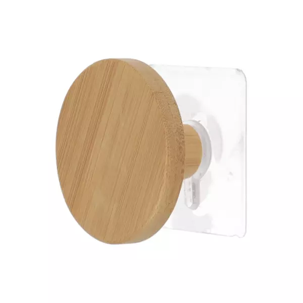 Selvklæbende knagerække (D6,5 cm) Easy Chic Natur