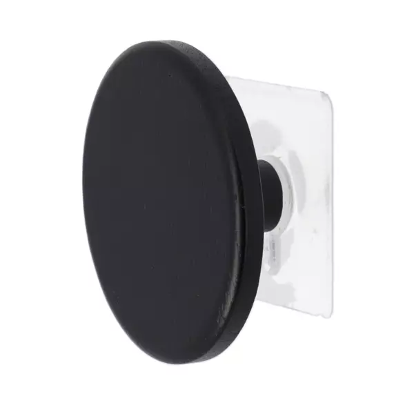 Perchero adhesivo (D8,5 cm) Easy Chic Negro