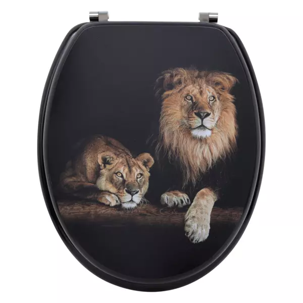 Toiletbril Africa Zwart