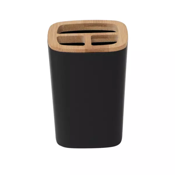 Portaspazzolino da denti Evy Nero