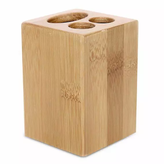 Porta spazzolini Eco-bioLegno e Bamb�