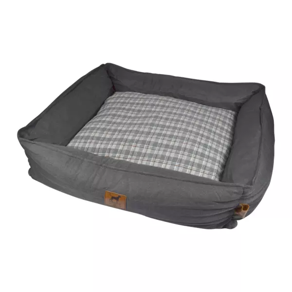 Rektangul�r kurv til katte og hunde Heritage L75 cm Gr�