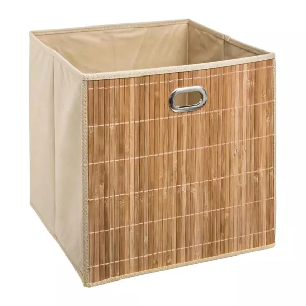 Panier de rangement Bamboon Naturel Grand mod�le