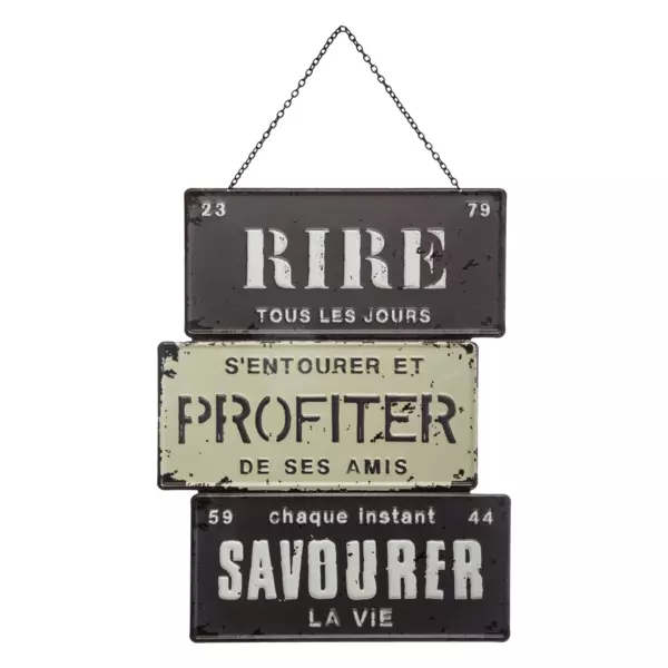 Wanddecoratie Loft Zwart