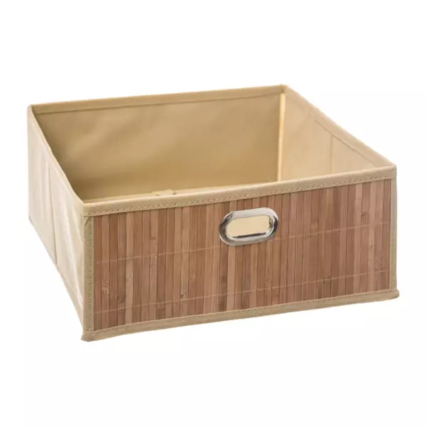 Opbevaringskurv Bamboon Natur Medium model