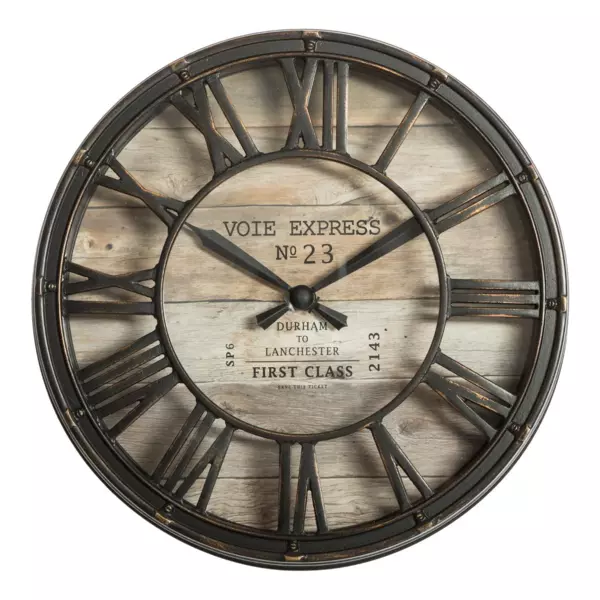 V�gur (D21 cm) Vintage Brun patineret