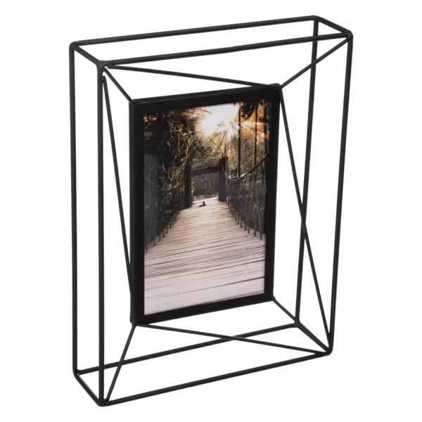 Fotoramme i metal (10 x 15 cm) Filaire Sort