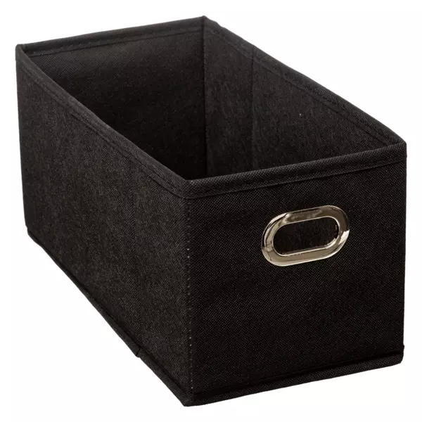 Contenitore portaoggetti (15 x 31 cm) Helena Nero