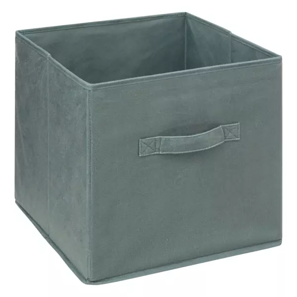 Opbergbox (31 x 31 cm) Velours Kakigroen