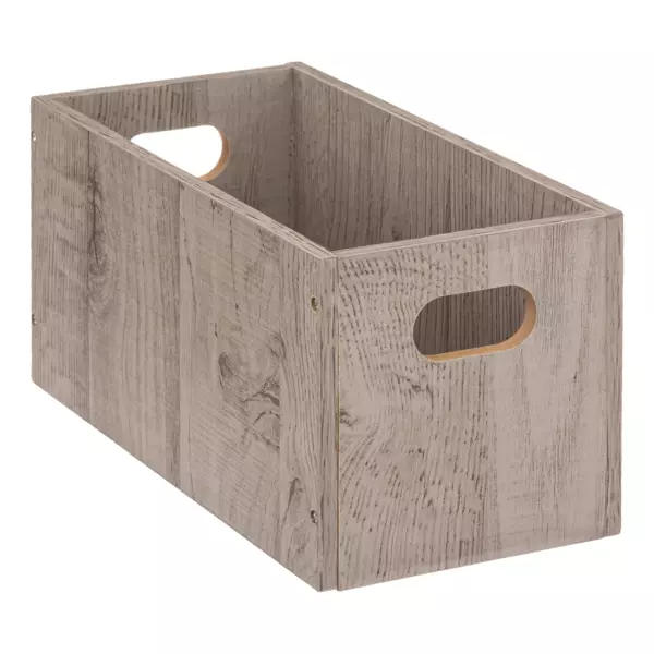 Contenitore (15 x 31 x 15 cm) Mano Grigio