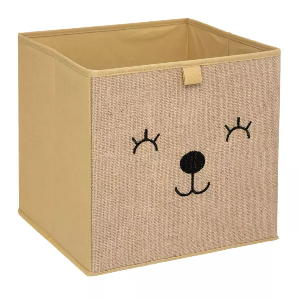 Cesta de almacenamiento de yute Animal natural marr�n